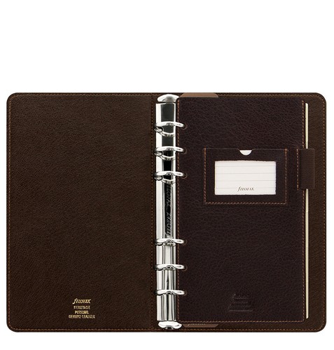 Filofax Heritage A5 A6 Personal Leder Organizer Agenda Planer Timer + Kalender - Bild 18 von 31