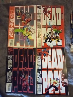 Deadpool The Circle. Have Issues 1-4 Marvel Comics
