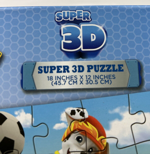 Paw Patrol Save The Forest Game, 24 Piece Super 3D Jigsaw Puzzle Marshall Bundle - Picture 6 of 14