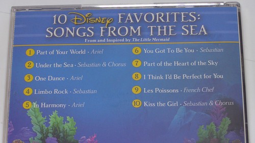 10 Disney favorites: Songs from The Sea from and inspired by 'The Little Mermaid - Picture 3 of 4