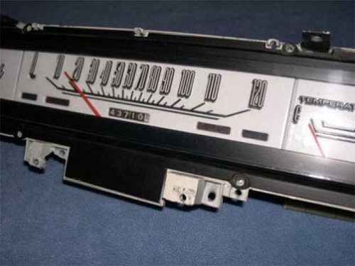 White Face Gauges for 1968-1970 Plymouth Road Runner 120 MPH Non-Rallye - Picture 2 of 4