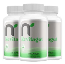 (3 Pack) Revitagut Glycogen Support Supplement Revita Gut Pills