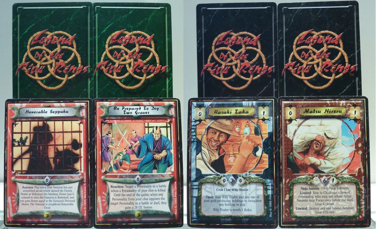 legend of the five rings rare cards Amazon.com: Legend of the Five Rings LCG Core Set : Toys & Games main image 0