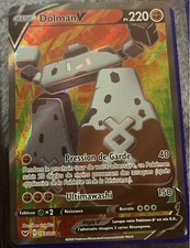 Carte Pokemon DOLMAN V FULL ART 193/202 EPEE ET BOUCLIER NEUVE FR