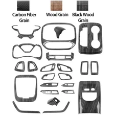 ✅ For Chevy Colorado CANYON 2014-22 Interior Console Trim Cover Molded Decor ABS