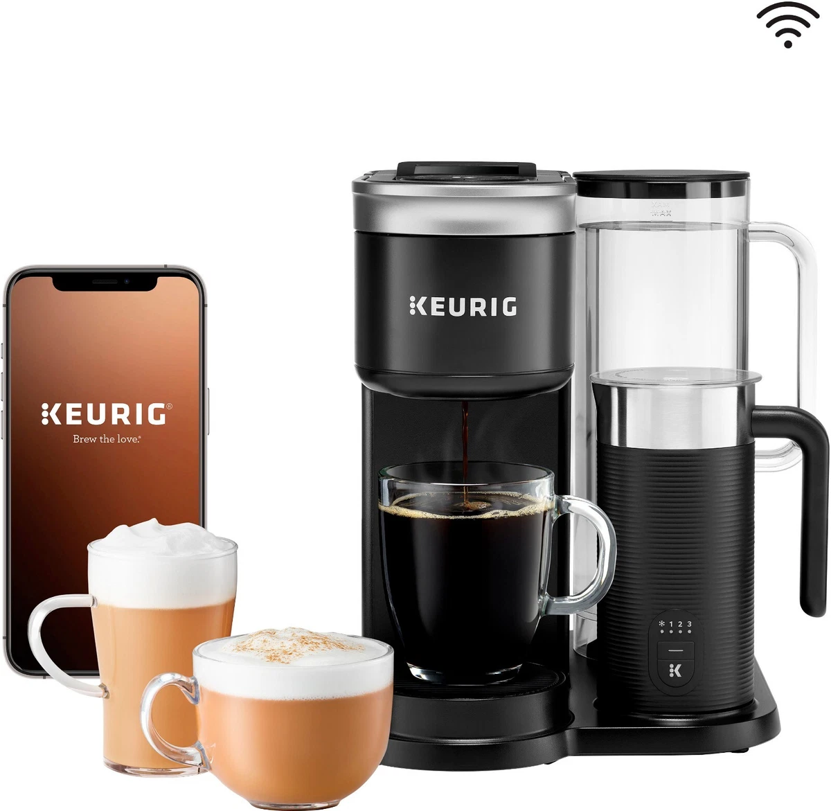 Keurig K-Cafe SMART Coffee Maker & Latte Machine w/ WiFi