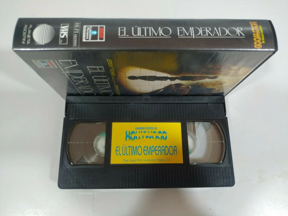 L'Ultimo Imperatore Bernardo Bertolucci Columbia - VHS Cinta Spagnolo - 2T - Immagine 3 di 3