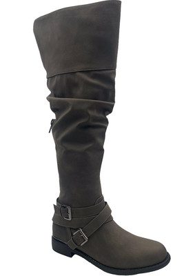 ShoeDazzle Women's Darcey Over-the-Knee Boot Gray