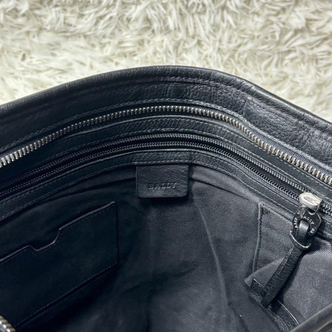BALLY Shoulder Bag Embossed Logo Leather Black From Japan | eBay BALLY Shoulder Bag Embossed Logo Leather Black From Japan | eBay