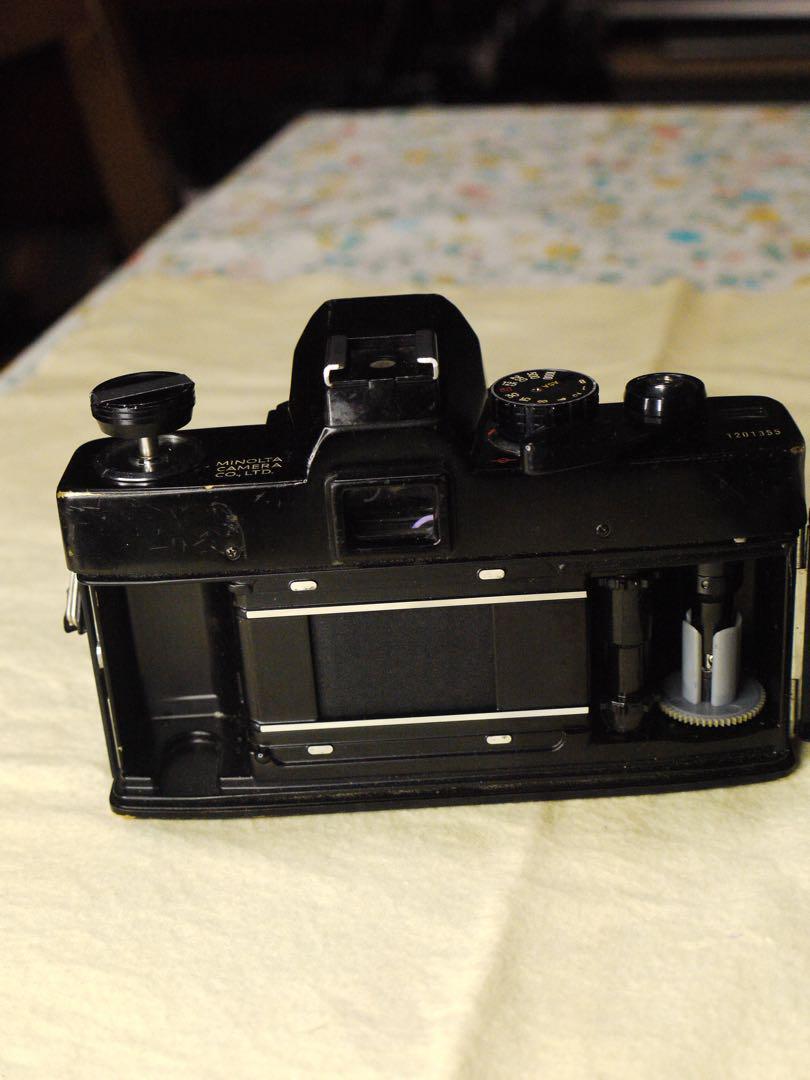 MINOLTA SRT SUPER BLACK MD ROKKOR 50mm f1.7 lens SLR Film