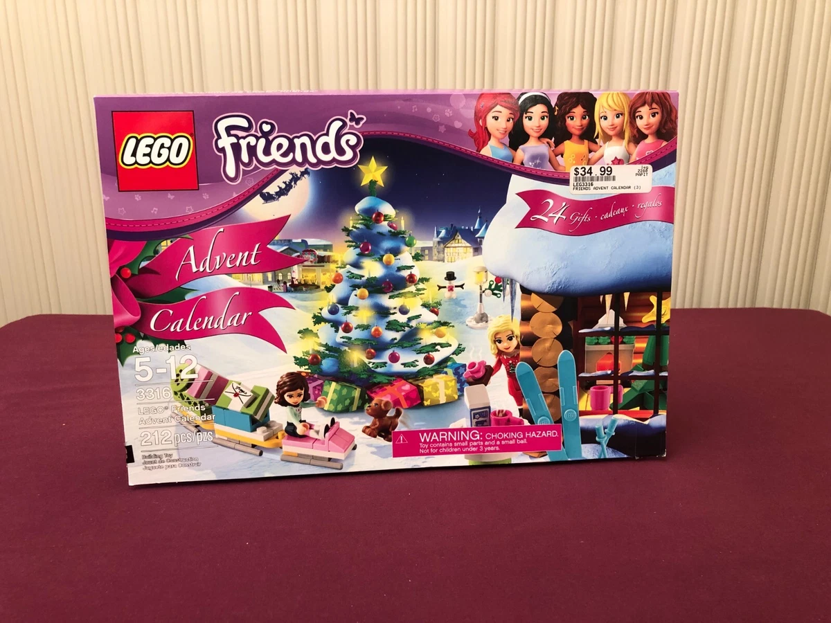 låne tavle ly LEGO FRIENDS: Friends Advent Calendar (3316) MIB Retired Rare | eBay