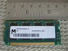 16MB EDO 72-pin 60ns 3.3v SODIMM Memory RAM MT8LDT432HG-6X MICRON CRUCIAL Chip