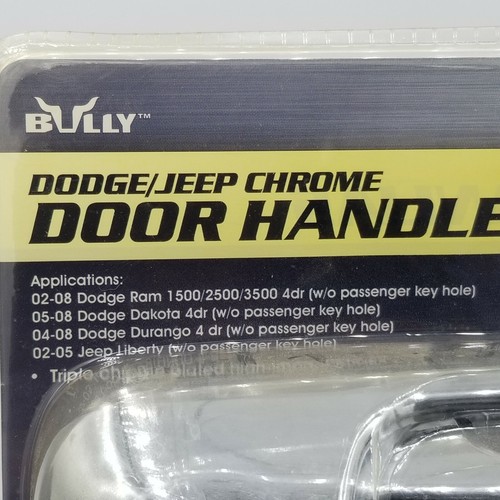 Bully Chrome Door Handle CoversDodge/Jeep Exterior SDK-305A (Set of 4) 4 Door - Picture 4 of 8