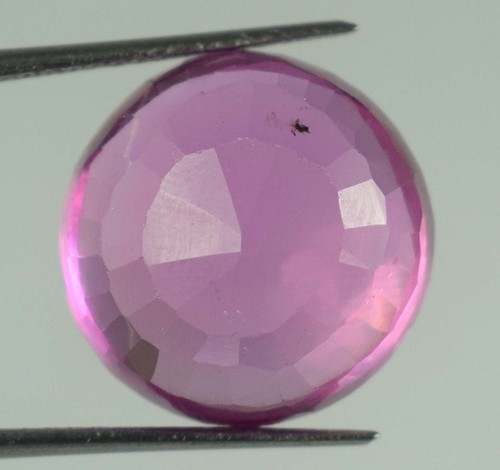 Natürlicher brasilianischer rosa Morganit 18,60 Kt/14 mm runder Edelstein zertifiziert B98106 - Bild 4 von 7