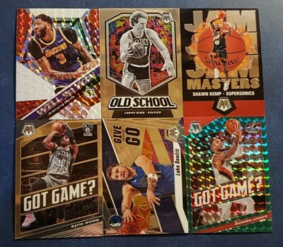 2019-20 Mosaic Basketball INSERTS with Prizms You Pick - 2 Card Minimum