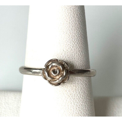 Pz Israel 925 Sterling Silver Roze Ring Size Sky