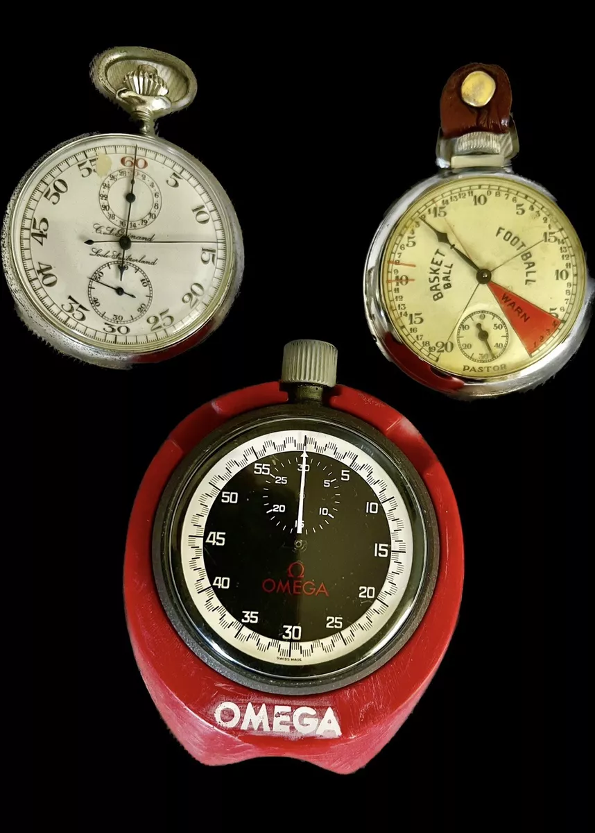 Omega Stopwatch Case C. L. Guinand Split Second A Rare