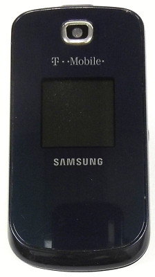 Samsung SGH-T259 - Midnight Blue ( T-Mobile ) Rare Cellular Flip Phone - No Back