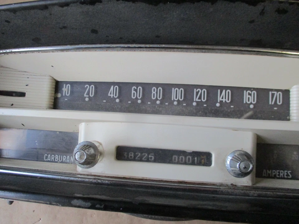 Peugeot 404 Tachometer Tacho 170 Speedometer Kombiinstrument UHR Amperemeter - Bild 3 von 4