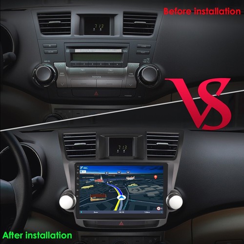For 2008-2014 Toyota Highlander Android 11 Car Stereo Carplay Radio GPS 1+16GB - Bild 2 von 6