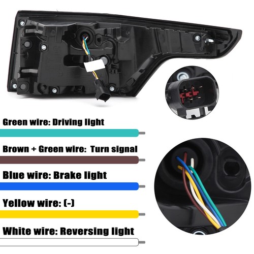 Luz trasera lateral derecha/derecha freno para Land Rover Range Rover Sport 2018-2022 - Imagen 5 de 11