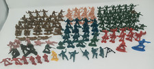 Mixed Army Men, fire men, Indian, cowboy lot, Greenbrier, Ja-ru, others