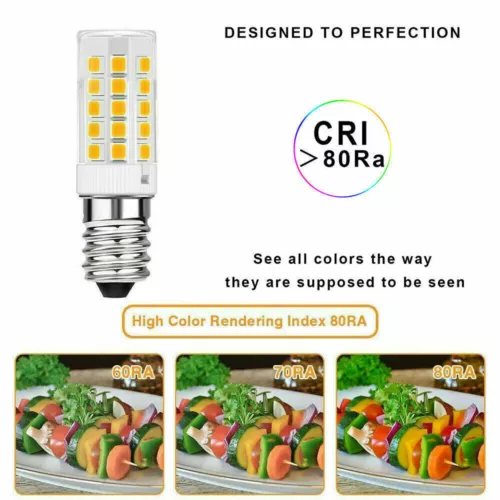 1-10x E14 Led Birne 3W 5W 7W 2835 führte Halogenersatz Energiesparlampen 220V - Bild 5 von 10