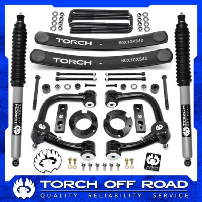 3'' Front 2'' Rear Lift Kit for 2005-2023 Toyota Tacoma Add A Leaf Ext Shocks UCA