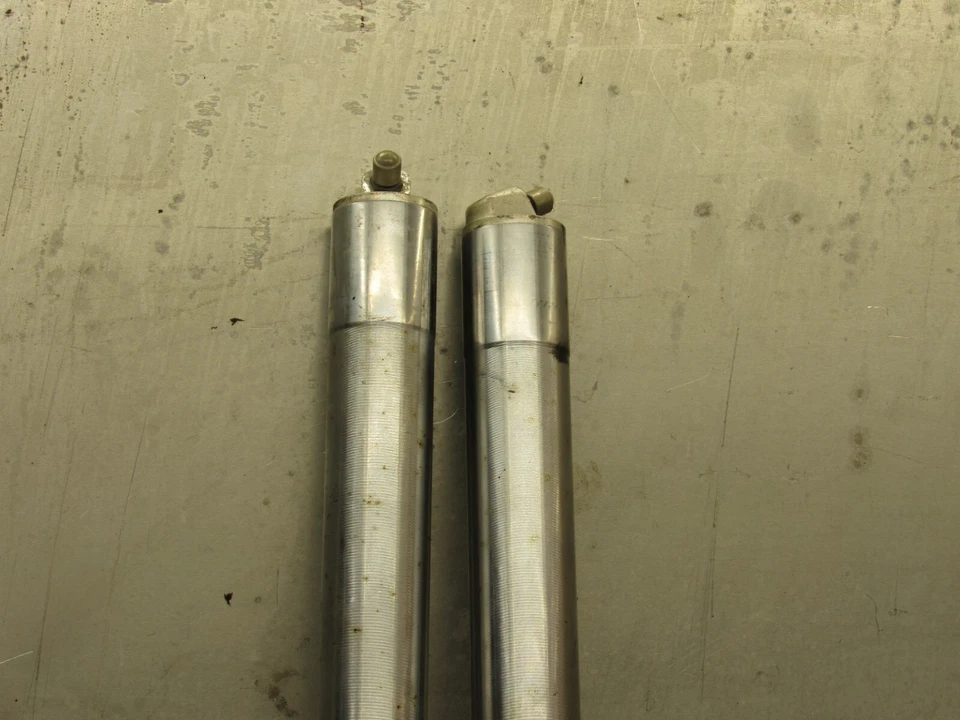 1984 Yamaha XT250 Enduro Front Forks Shocks Legs Tubes - Image 4 of 4