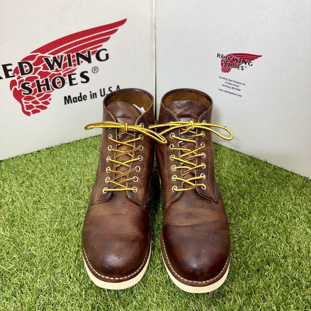 レッドウイング 9111 9D REDWING - REDWING 9111 6 CLASSIC ROUND US7D 25cm 茶の通販 by