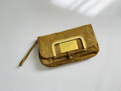 MANOUSH Fohlen Kalbsleder Clutch Tasche