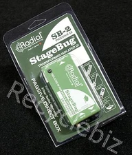 NEW! Radial Engineering SB-2 Passive Direct Box for Bass, Acoustic, Keyboard