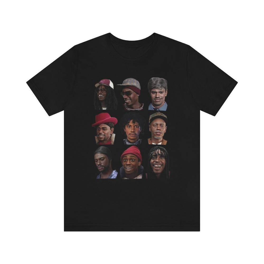 Cotton T-Shirt Dave Chappelle's Show Comedy TV Series Hip-Hop Let's Get Free