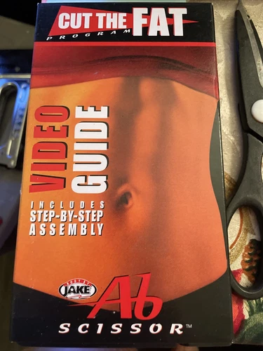 Cut The Fat Program: Ab Scissor Video Guide Body By Jake VHS 2003
