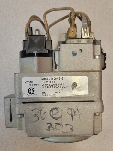 White-Rodgers 36C94-303 Gas Valve, Nat Gas Hot Surface Ignition And Direct Spark