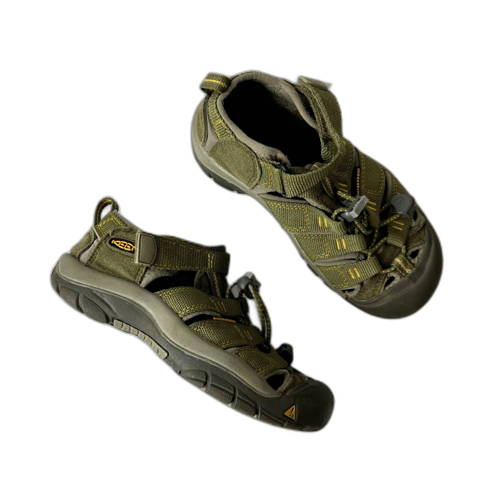 Sandali impermeabili Keen bambini taglia 1 verde Newport scarpe acqua escursionismo
