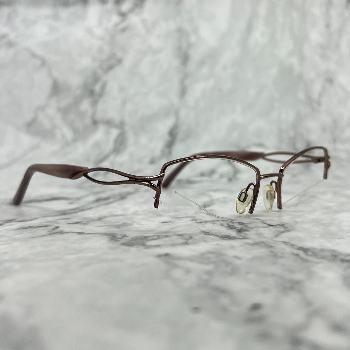 Sophia Loren ZYLOWARE M210 Eyeglasses Frames Brown Purple 