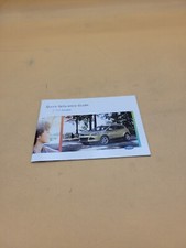2013 FORD ESCAPE SUV QUICK REFERENCE GUIDE MANUAL SUPPLEMENT BOOKLET 