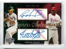 2006 Topps Co-Signers Dual Auto Huston Street Ryan Howard #CS-31 Autograph RARE!