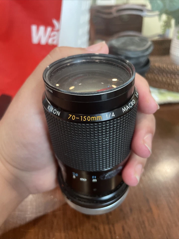 Kiron 70-150mm F4 W/ Canon FD Mount + SAMINGON M/C IA 52mm FILTER LENS + CASE - Image 4 of 4