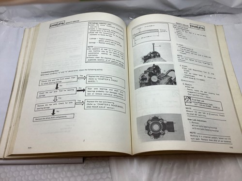 Manual de servicio de fábrica Yamaha YM225S OEM - Imagen 5 de 5