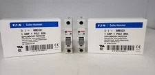 CUTLER HAMMER C1 WMS1C01 CIRCUIT BREAKER, 1 AMP, 1 POLE, 277V (LOT OF 2) NIB