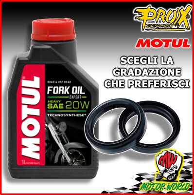KIT ÜBERHOLUNG GABEL WELLENDICHTRING + ÖL MOTUL KTM SUPERMOTO 990 R ABS 2013