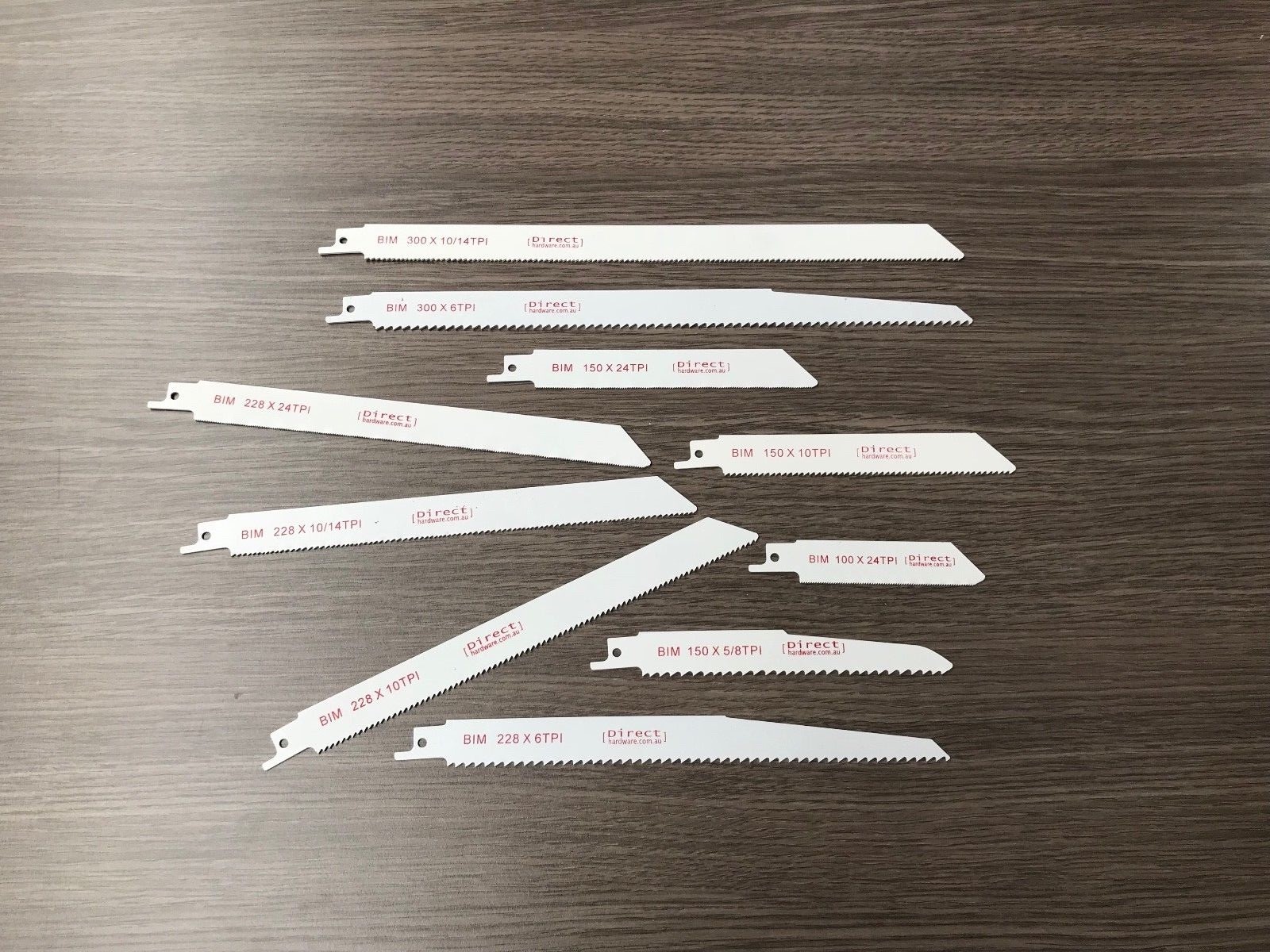 BULK Reciprocating Saw Blades Various Lengths & TPI Suit Milwaukee