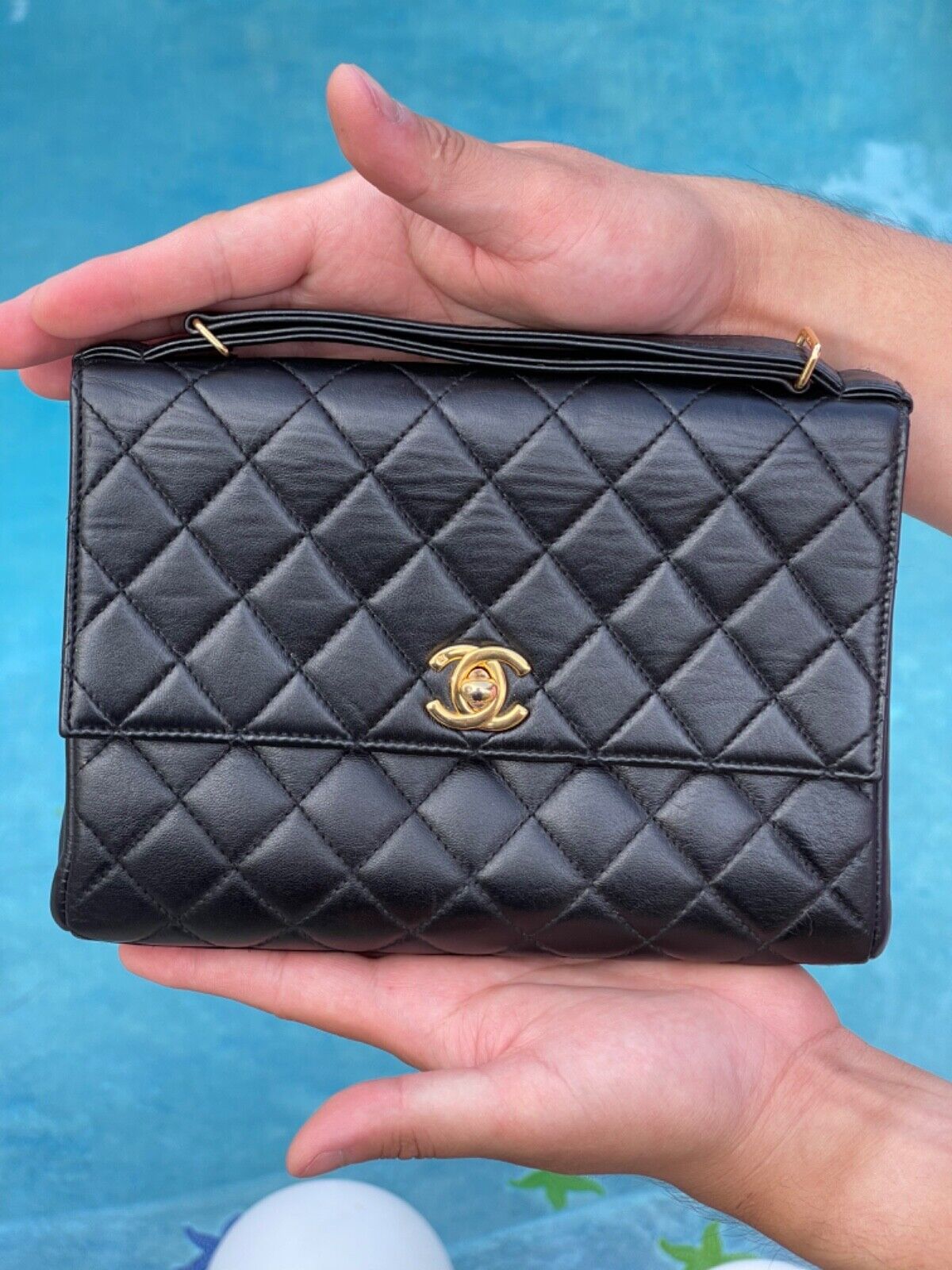 Chanel Classic Flap Bag Medium Silk  lÉtoile de Saint Honoré