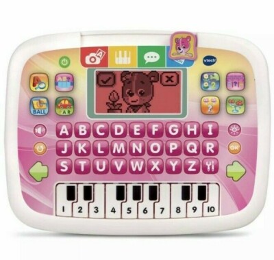 VTECH Little Apps Tablet Letter Buttons&Piano Keyboard 80-139451-Pink Ages 2-5