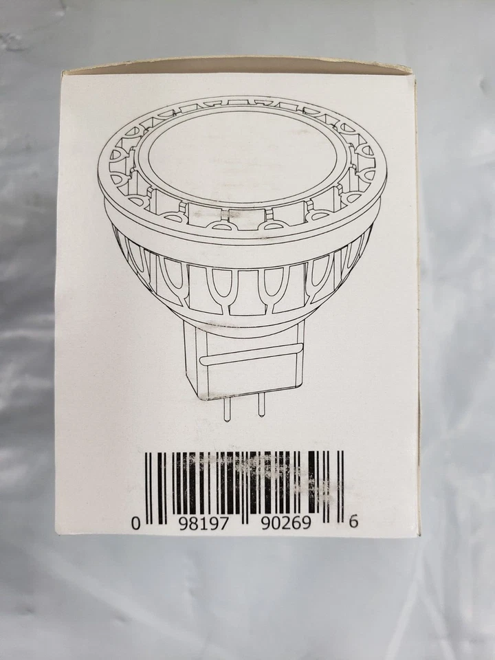 New PACK OF 100 Luminance L7544 NON DIMMABLE 4W MR16 LED Light Bulb Lamp - Image 2 of 4