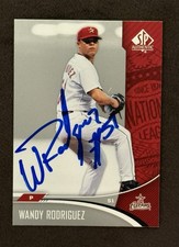 Wandy Rodriguez SIGNED AUTOGRAPH 2006 Upper Deck SP Authentic Houston Astros