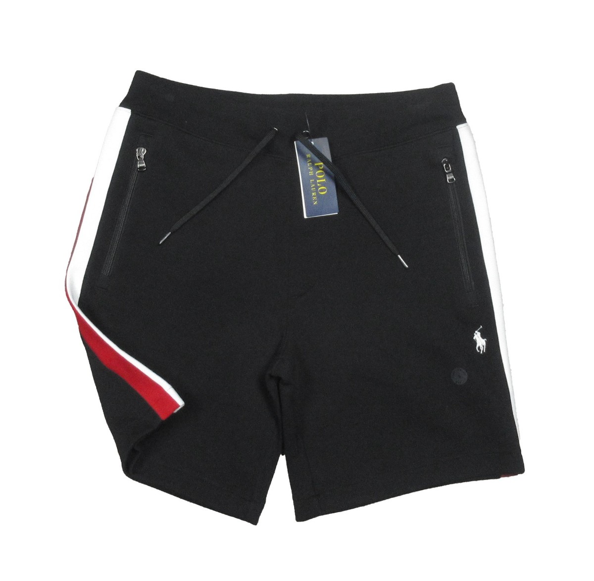 Polo Ralph Lauren Men's Black Side Stripe Mesh Shorts (S) | eBay