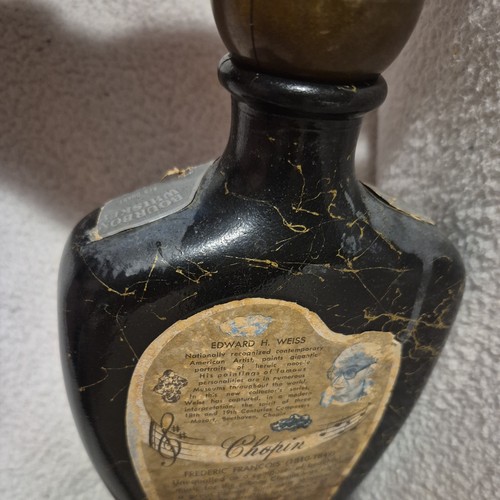 Vintage Jim Beam Series Glass Bottle Decanter Chopin beam choice 8yr Whiskey Art - Picture 9 of 11